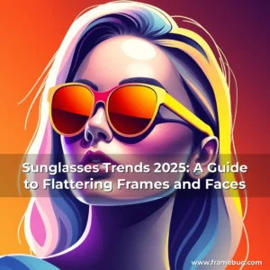 Artistic representation for Sunglasses Trends 2025: A Guide to Flattering Frames and Faces