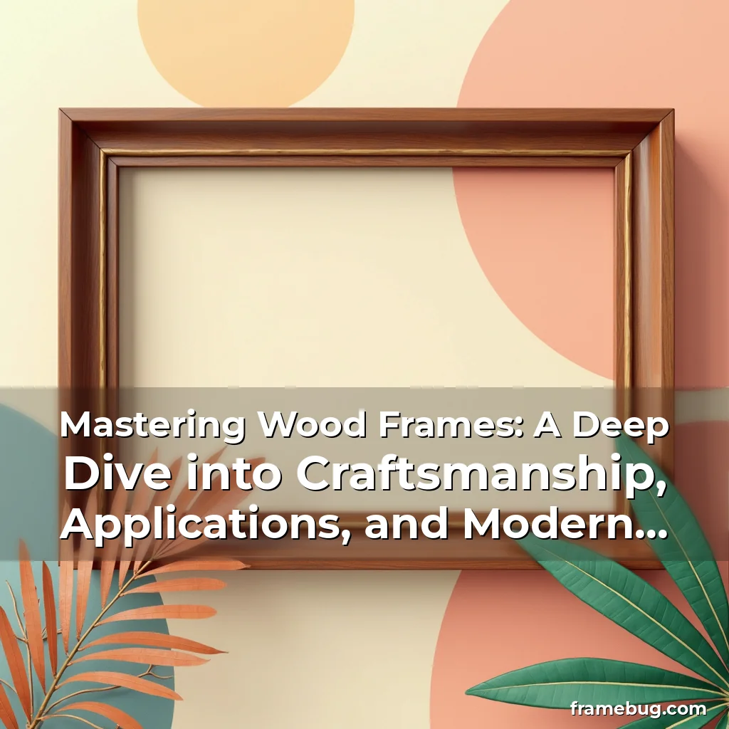 Read more about the article Mastering Wood Frames: A Deep Dive into Craftsmanship, Applications, and Modern Innovations