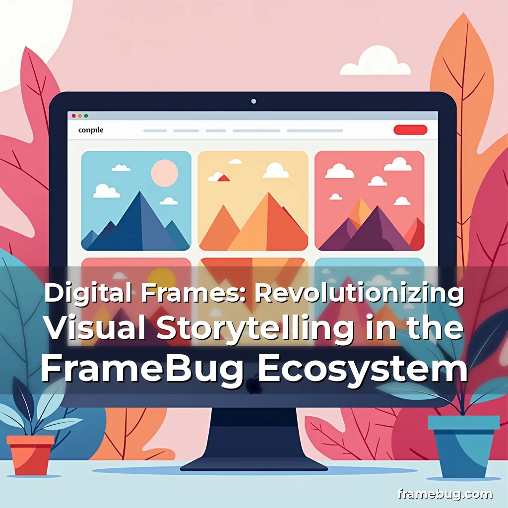 Read more about the article Digital Frames: Revolutionizing Visual Storytelling in the FrameBug Ecosystem
