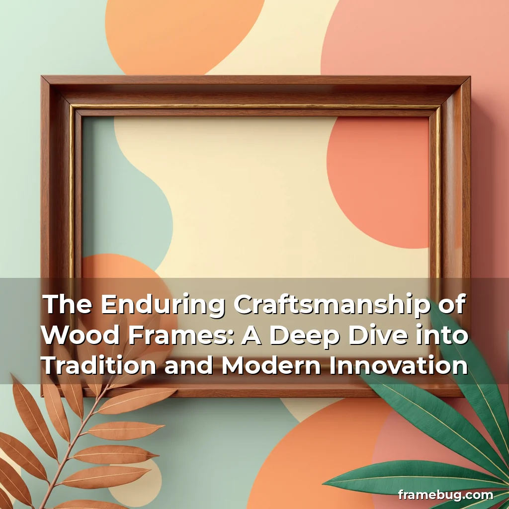 Read more about the article The Enduring Craftsmanship of Wood Frames: A Deep Dive into Tradition and Modern Innovation